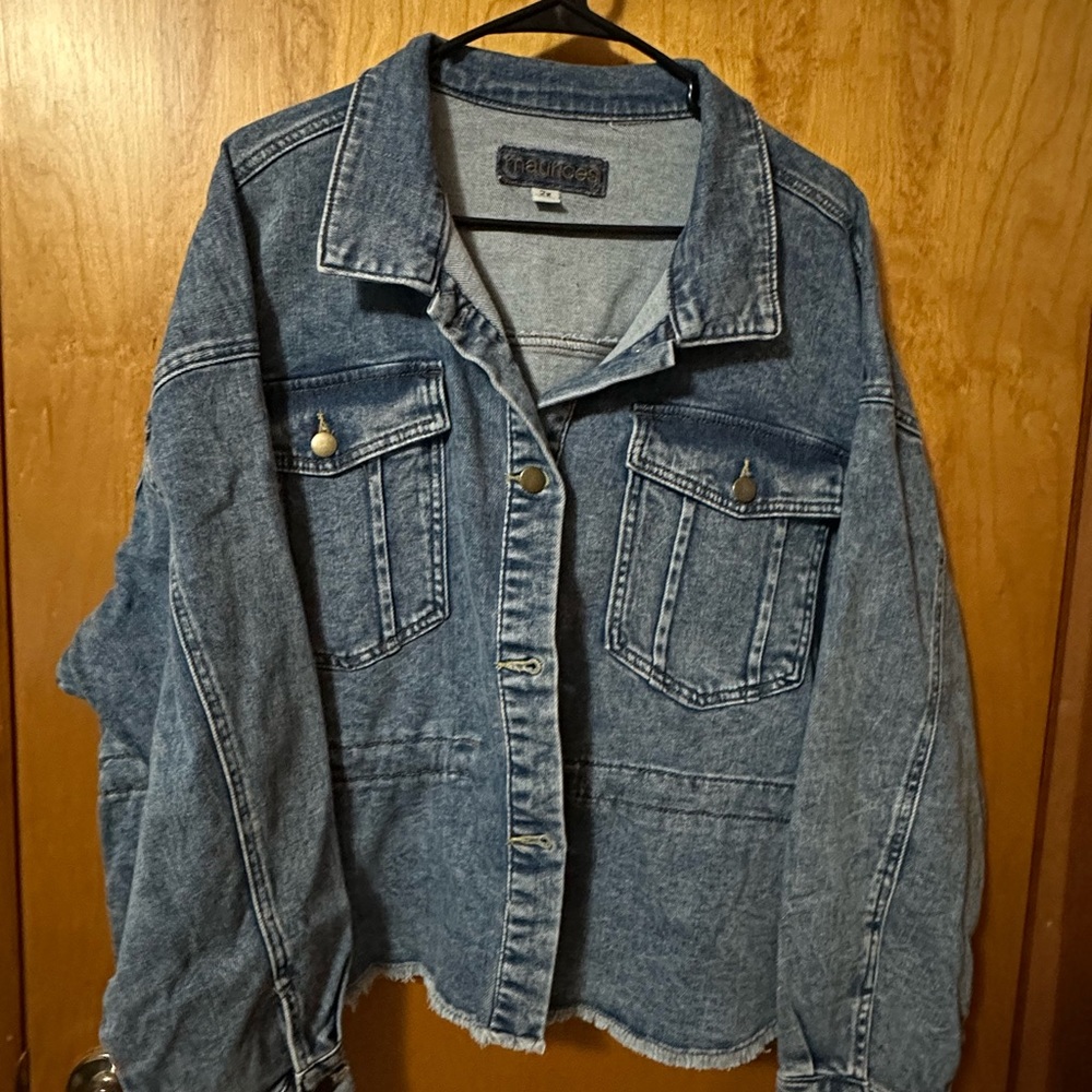 New Maurice’s Women’s 2X denim jacket